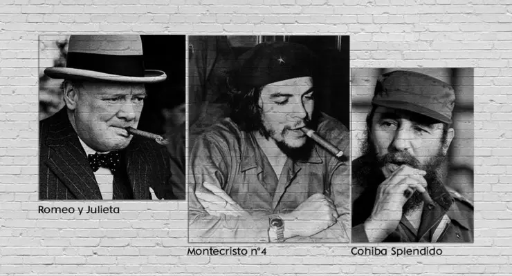 Churchill, Guevara & Castro - I sigari più famosi