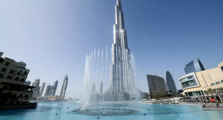 Burj Khalifa e le sue fontane