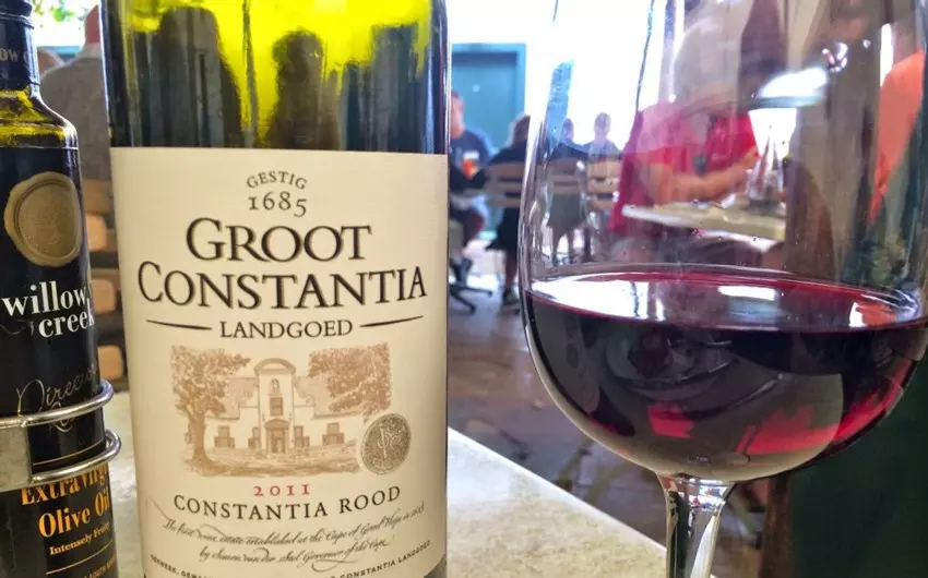 Wine tasting, Groot Costantia