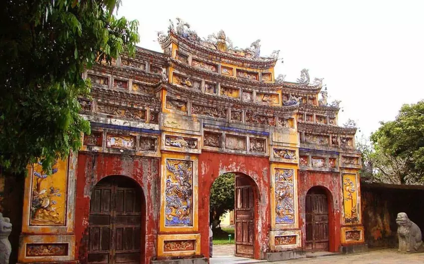 Ingresso città proibita, Cittadella Imperiale Hue