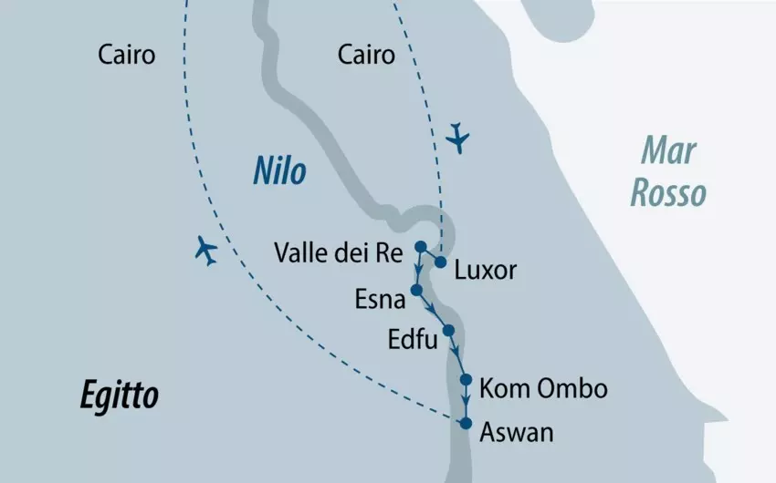 Mappa Crociera Cheope